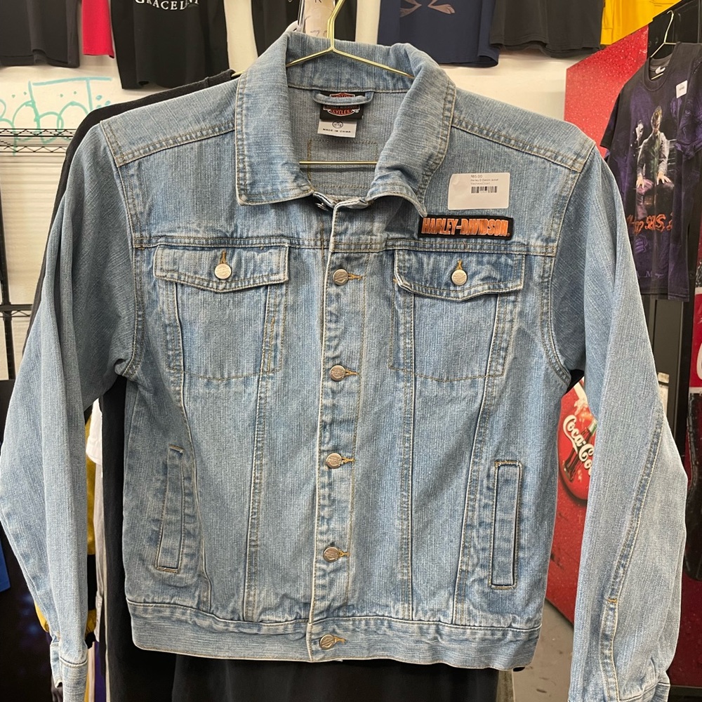 Harley Davidson Women’s Denim Jacket Gem